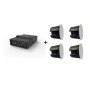 Vivolink Audiopack Subwoofer 6.5 + 4 x premium 40W ceiling speakers (Limited Bundle Pack Offer) Nero Cablato 110 W (AUDIOPACK-IC4)