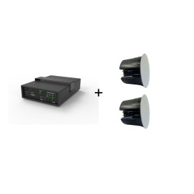 Vivolink Audiopack Subwoofer 6.5 40W + 2 x premium ceiling speakers (Limited Bundle Pack Offer) Nero Cablato 110 W (AUDIOPACK-IC2)