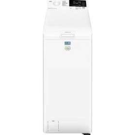 Lavatrice a carica dall'alto AEG LTR6E60378 da 7 kg, larghezza 40 cm, 1300 giri/min, Aqua Control, bianca.