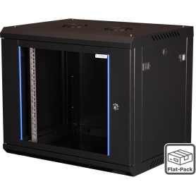 Wirewin WCAB PS3 600X450X9U B FP rack 9U Da parete Nero