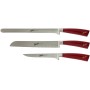 Berkel KEP3HS00SRRGB coltello da cucina Acciaio inox 3 pz Set di coltelli