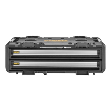 DeWALT DWST08520-1 Cassetta degli attrezzi Metallo, Plastica Nero, Acciaio inox, Giallo