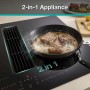 Gorenje GEH6432BSCWF Piano cottura a induzione con cappa aspirante integrata, AreaFlex, a filo, 60 cm