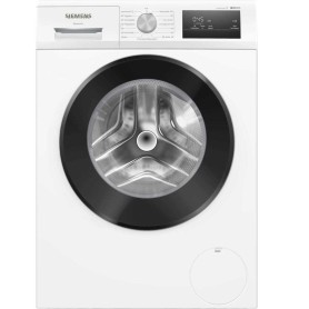 Lavatrice a carica frontale Siemens WM14N002 iQ300 da 8 kg, larghezza 60 cm, AquaStop, blocco bambini, bianca.