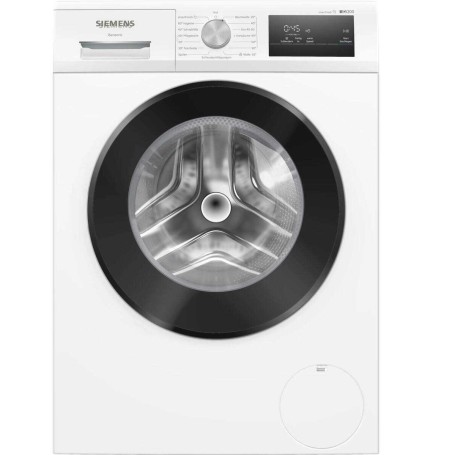 Lavatrice a carica frontale Siemens WM14N002 iQ300 da 8 kg, larghezza 60 cm, AquaStop, blocco bambini, bianca.