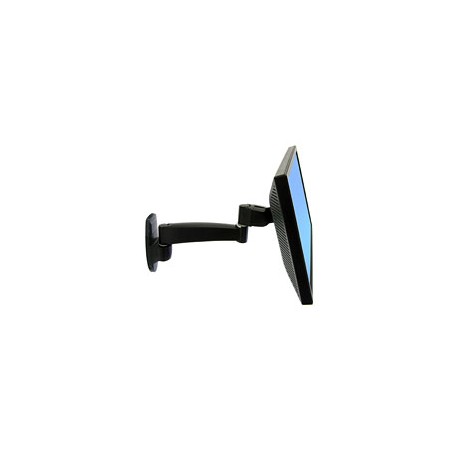 Ergotron 200 Series Wall Mount Arm, 1 Extension 61 cm (24") Parete Nero (45-233-200)