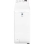 Lavatrice a carica dall'alto AEG LTR6E41268 da 6 kg, larghezza 40 cm, 1200 giri/min, Aqua Control, bianca.