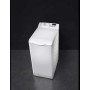 Lavatrice a carica dall'alto AEG LTR6E41268 da 6 kg, larghezza 40 cm, 1200 giri/min, Aqua Control, bianca.