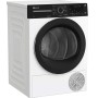 Asciugatrice a pompa di calore Bauknecht BD 8C WBS, larghezza 60 cm, connettività HomeNet, bianca.