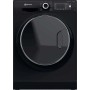 Lavatrice a carica frontale Bauknecht WM BB 8AA da 8 kg, larghezza 60 cm, 1400 giri/min, nera.