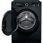 Lavatrice a carica frontale Bauknecht WM BB 8AA da 8 kg, larghezza 60 cm, 1400 giri/min, nera.