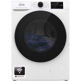Lavatrice a carica frontale Gorenje WPNEI94DA1TS da 9 kg, larghezza 60 cm, AquaStop, Wi-Fi, bianca.