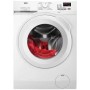 Lavatrice a carica frontale AEG L6FBC41478 da 7 kg, larghezza 60 cm, 1400 giri/min, Aqua-Stop, bianca.
