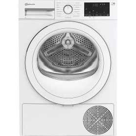 Asciugatrice a pompa di calore Bauknecht BD 8D WWS, classe di efficienza energetica D, larghezza 60 cm, bianca.
