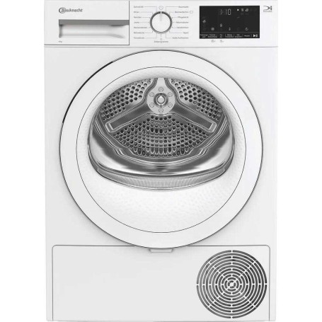Asciugatrice a pompa di calore Bauknecht BD 8D WWS, classe di efficienza energetica D, larghezza 60 cm, bianca.