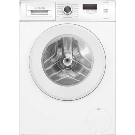 Lavatrice a carica frontale Bosch WGE02471 Serie 2, 7 kg, larghezza 60 cm, AquaStop, bianca.