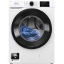Lavatrice a carica frontale Gorenje WPNEI74A1TS da 7 kg, larghezza 60 cm, AquaStop, 15 programmi, bianca.