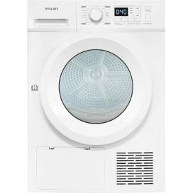 Asciugatrice a pompa di calore Exquisit TWP1001-030D, 10 kg, larghezza 60 cm, 16 programmi, bianca.