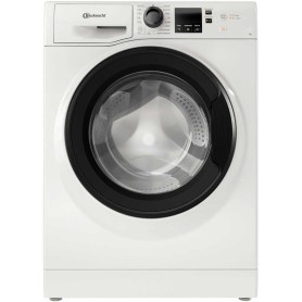 Lavatrice a carica frontale Bauknecht WAM 914 A da 9 kg, larghezza 60 cm, pulsante avvio/pausa, bianca.