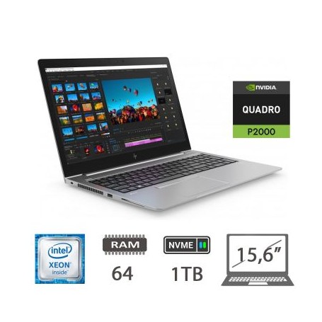 HP ZBOOK 15 G5 XEON E2176M/64/NVME1TB/P2000/W11P (009059PCR-EU)