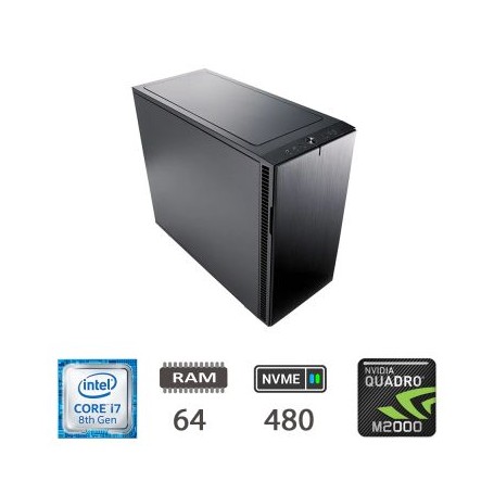 ASSEMBLATO I7-8700K/64/NVME480/M2000(4GB)/W11P/2Y (009462PCR-EU)