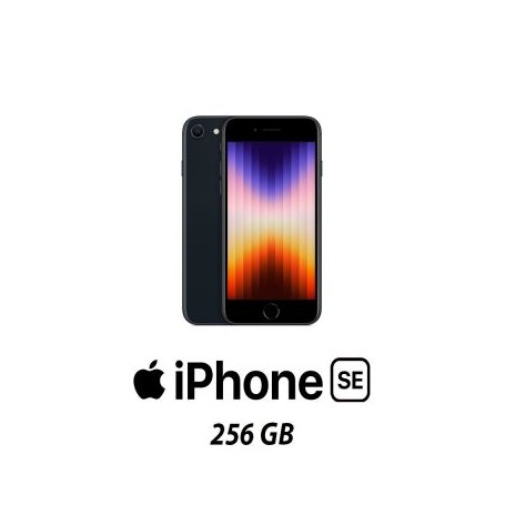 IPHONE SE (2022) 256GB MIDNIGHT/2Y (006678PCR-EU)
