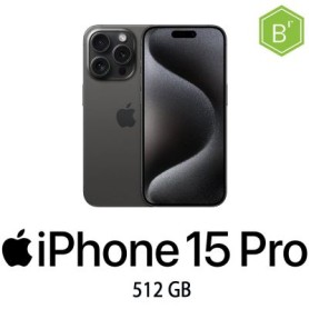 IPHONE 15 PRO 512GB BLACK TITANIUM/2Y - B (007831PCR-EU)