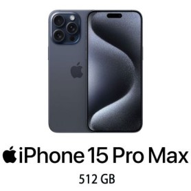 IPHONE 15 PRO MAX 512GB BLUE TITANIUM/2Y (009336PCR-EU)