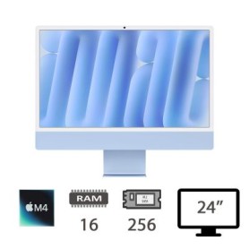 IMAC 24 4,5K (2024)M4/10C/16/256/10C GPU/BLUE/2Y (009479PCR-EU)