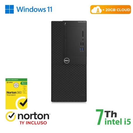 RINOVO PC DELL Optiplex 3050 Tower i5-7X00 DDR4 8GB SSD 240GB W11P UPG No Dvd Grade A 1Y Warranty + (RN41522311)