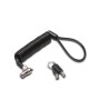 Kensington MicroSaver 2.0 cavo di sicurezza Carbonio, Argento 1,8 m (K67989M) (K67989S)