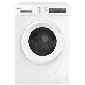 Lavatrice a carica frontale Amica WA 484 021 da 8 kg, larghezza 60 cm, 15 programmi, bianca.