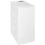 Lavatrice a carica dall'alto Exquisit LTO1207-030C da 7,5 kg, larghezza 40 cm, AquaStop, bianca.