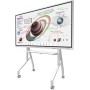 Samsung Flip Pro WM85B 85 Zoll 4K Interactive Flipchart mit Neomounts FL50-525WH1 Rollwagen (LH85WMBWLGCXEN+FL50-525WH)