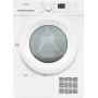 Asciugatrice a pompa di calore Exquisit TWP803-031D, 8 kg, larghezza 60 cm, 16 programmi, bianca.