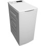 Lavatrice a carica dall'alto Amica WT 472 710 da 7 kg, larghezza 40 cm, display a LED, bianca (1194898).