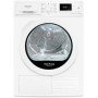 Asciugatrice a pompa di calore Exquisit TWP903-410, 9 kg, larghezza 59,5 cm, 15 programmi, colore bianco.