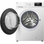 Lavatrice-asciugatrice a libera installazione PKM WT8+5 da 8 kg/5 kg, larghezza 60 cm, bianca.