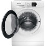 Lavatrice a carica frontale Bauknecht BPW 814 B da 8 kg, larghezza 60 cm, 1400 giri/min, bianca.