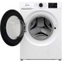 Lavatrice a carica frontale Gorenje WPNEI86ATS da 8 kg, larghezza 60 cm, 15 programmi, bianca.