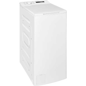 Lavatrice a carica dall'alto a libera installazione Exquisit LTO1207-030A da 7,5 kg, larghezza 40 cm, bianca.