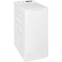 Lavatrice a carica dall'alto a libera installazione Exquisit LTO1207-030A da 7,5 kg, larghezza 40 cm, bianca.
