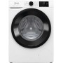 Lavatrice a carica frontale Gorenje WNEI84BPS da 8 kg, larghezza 60 cm, display a LED, bianca.
