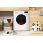 Lavatrice a carica frontale Amica UWA 474 040 da 7 kg, larghezza 60 cm, Aquastop, 15 programmi, bianca.
