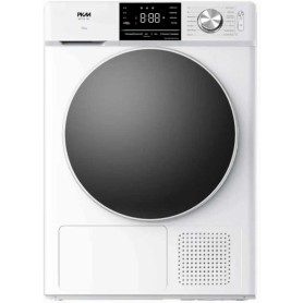 Asciugatrice a pompa di calore PKM WPT10-14E da 10 kg, larghezza 59,5 cm, 14 programmi, bianca.