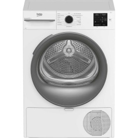 Asciugatrice a pompa di calore Beko BM3T37210W1, larghezza 60 cm, 15 programmi, bianca.