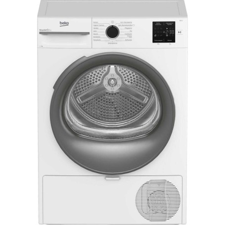 Asciugatrice a pompa di calore Beko BM3T37210W1, larghezza 60 cm, 15 programmi, bianca.