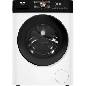 Lavatrice a carica frontale PKM WA8-15TCA da 8 kg, larghezza 60 cm, 1400 giri/min, 15 programmi, bianca.