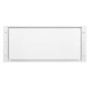 Novy Pure line 6846 Cappa da soffitto esterna , finitura laccata bianca