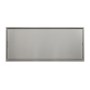 Novy Pure line 6848 Cappa da soffitto per esterni, superficie in acciaio inox